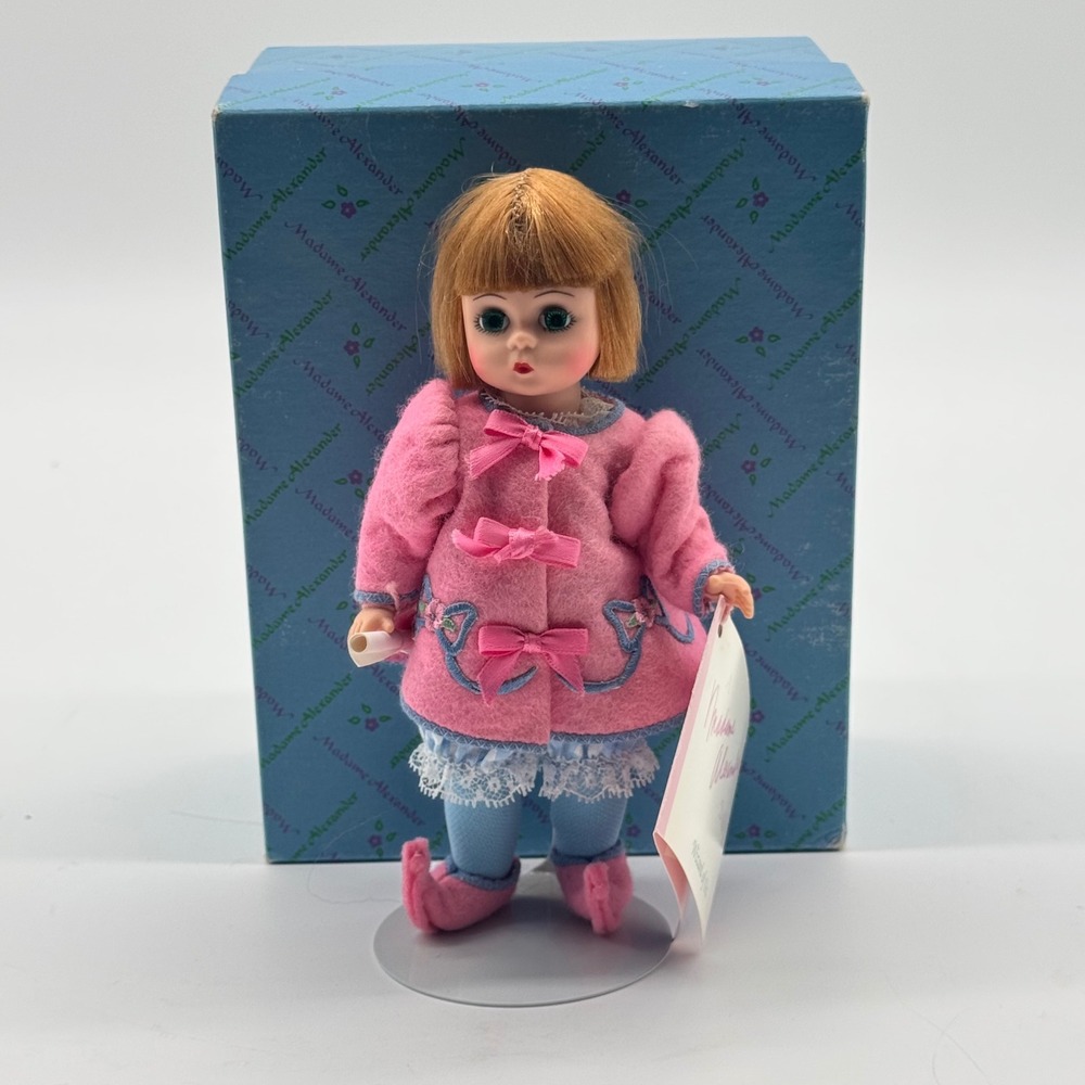 Madame Alexander Wizard of Oz Munchkin Herald Doll 148445 Pink Outfit With Box